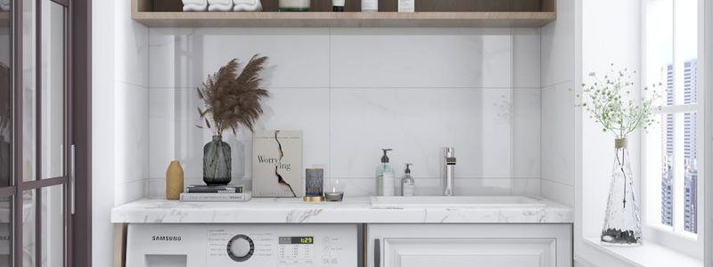 Interior of a modern minimal home workout space